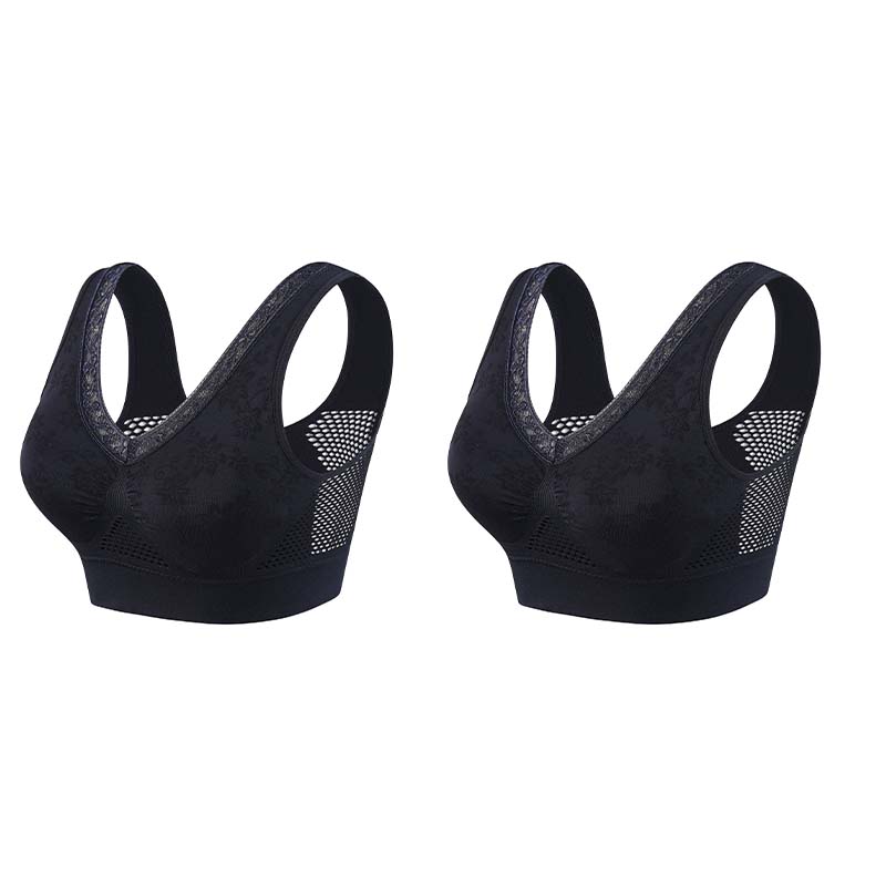 🏆 Last Day Special Price ! 💐 Buy One Get One Free 🎁 🌸 Pure Cotton Buttonless Comfy Lifting Bra