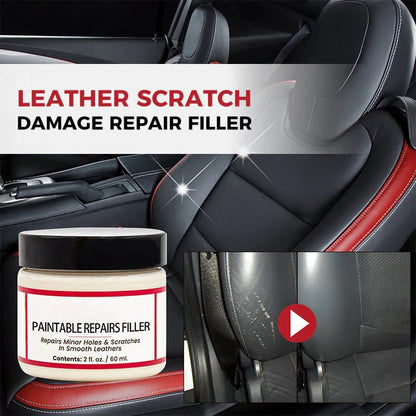 ✨Premium Leather Repair Filler | Instant Scratch & Scuff Fix for Sofas, Car Seats & Bags 🇬🇧 | Blends Seamlessly, No Heat Needed 🔧