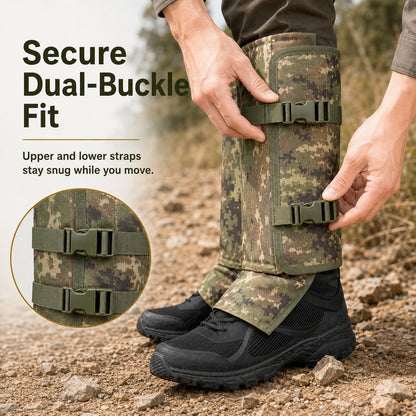🔥LAST DAY 49% OFF - 🛡️🥾Unisex Professional Snake Guard Gaiters