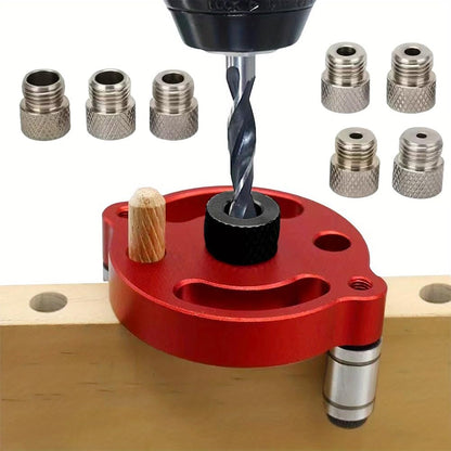 🛠️Self-Centering Doweling Jig – Precision Drill Guide for Flawless Woodworking Joints