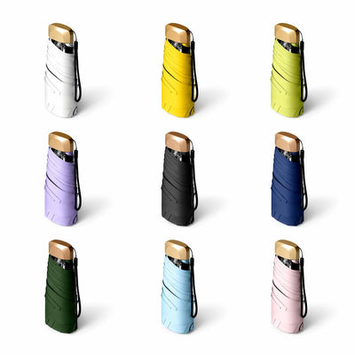 Dual-Purpose Portable Capsule Umbrella