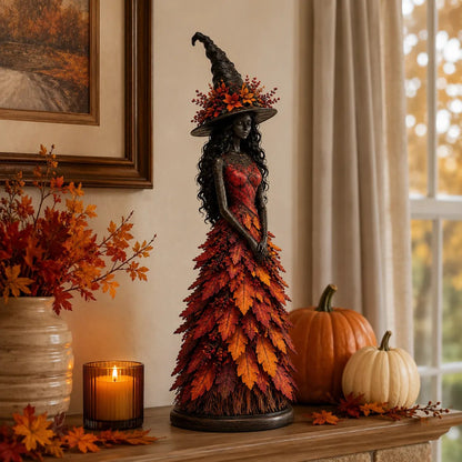 💥LAST DAY 50% OFF - 🧙 Enchanted Autumn Witch Figurine (📦Buy 3 Free Shipping)