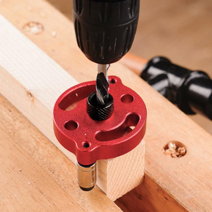 🛠️Self-Centering Doweling Jig – Precision Drill Guide for Flawless Woodworking Joints