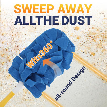 🔥Fit Electrostatic Dust Removal Brush - Refills Multisurface 360° Larger Size Dusters with 6X Microfibers