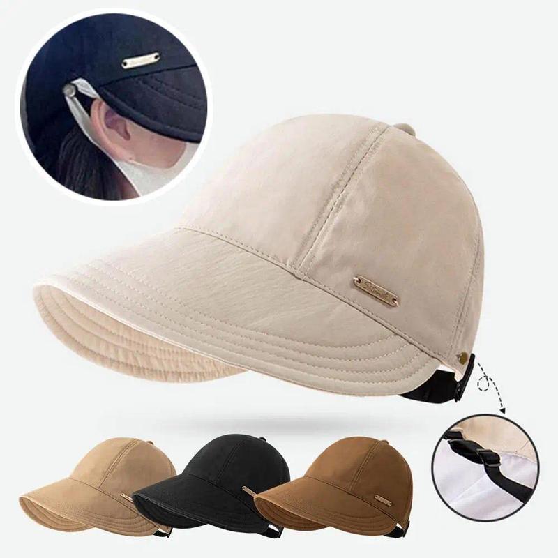 🏆Limited Sale 49% OFF☀️Women's Wide Brim Sun-protection Cap