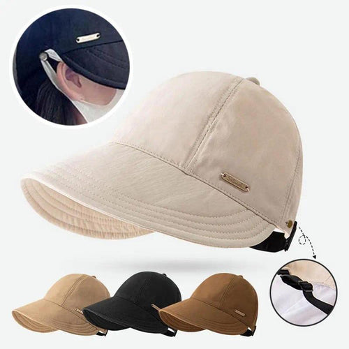 🏆Limited Sale 49% OFF☀️Women's Wide Brim Sun-protection Cap
