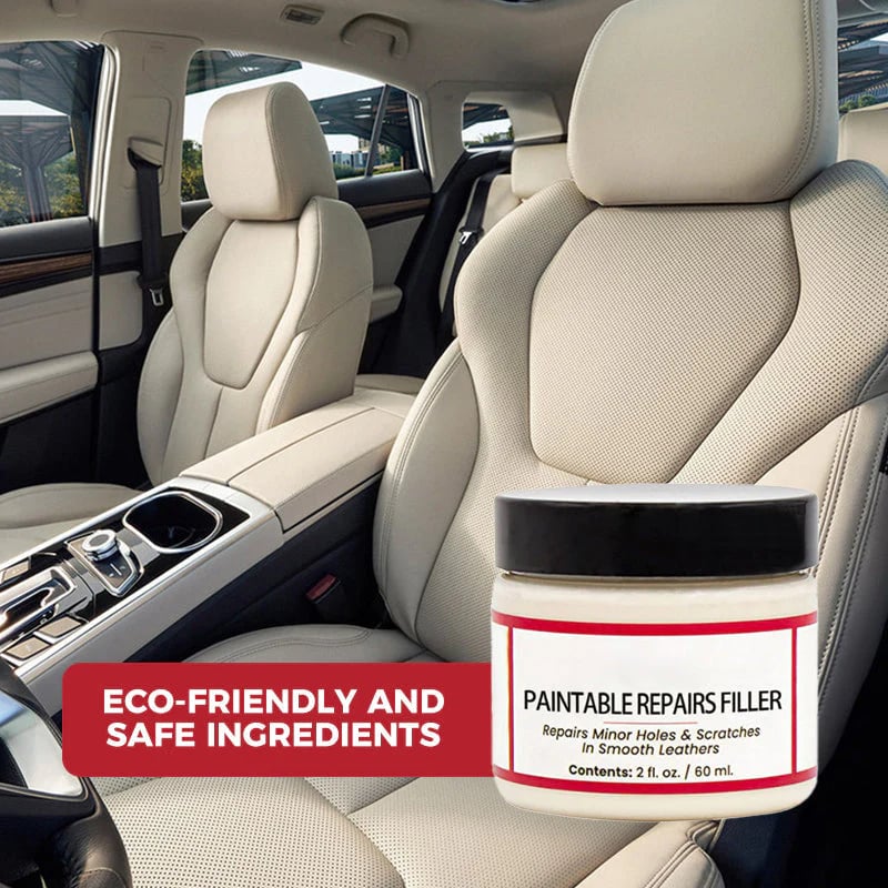 ✨Premium Leather Repair Filler | Instant Scratch & Scuff Fix for Sofas, Car Seats & Bags 🇬🇧 | Blends Seamlessly, No Heat Needed 🔧
