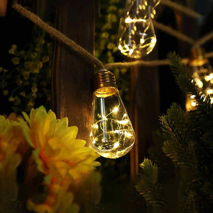 🔥2026 Hot Sale - 🌙 💡Vintage Solar String Lights – Turn Any Space Into a Cozy Dreamy Escape(✨Buy 2 Free Shipping)