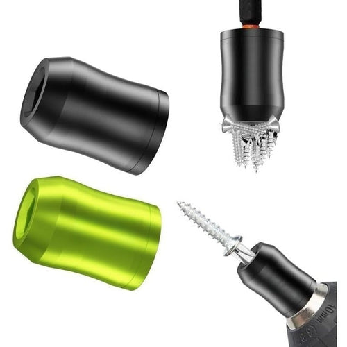Magnetic Drill Bit Ring For Quick Screw Pickup