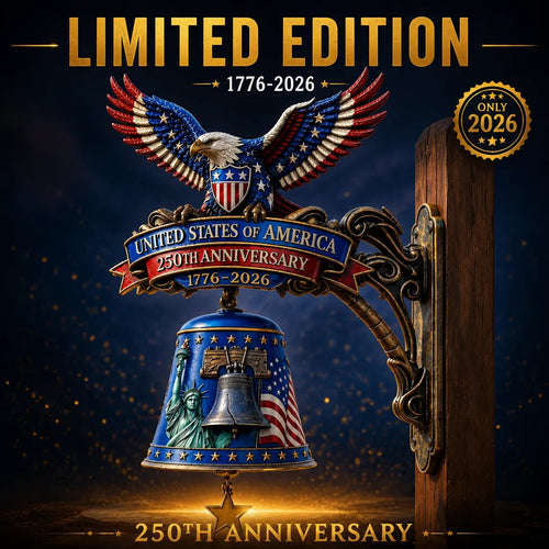 USA 250th Anniversary Patriotic Wall Bell | ✨ 50% OFF & Free Shipping