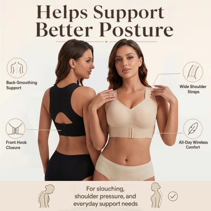 💐AlignLift Posture-Perfect Wireless Bra – All-Day Comfort, Breathable & Summer-Ready 💕