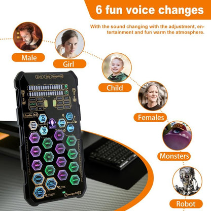 Small Handheld Sound Card Set