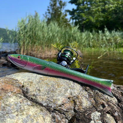 🐟🎣Innovative Fish-Shaped Telescopic Fishing Rod – Compact Mini Pocket Pole & Travel Gadget – Perfect Gift for Men, Dad & Husband 🎁✨