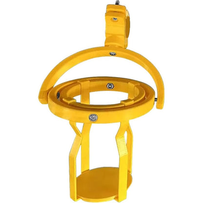 Gyroscopic Anti-Spill Clamp-On Cup Holder – 360° Auto Level Shockproof Drink Mount for All Vehicles