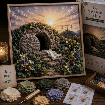 ✝️3D Christian Fabric Poke Art Kit