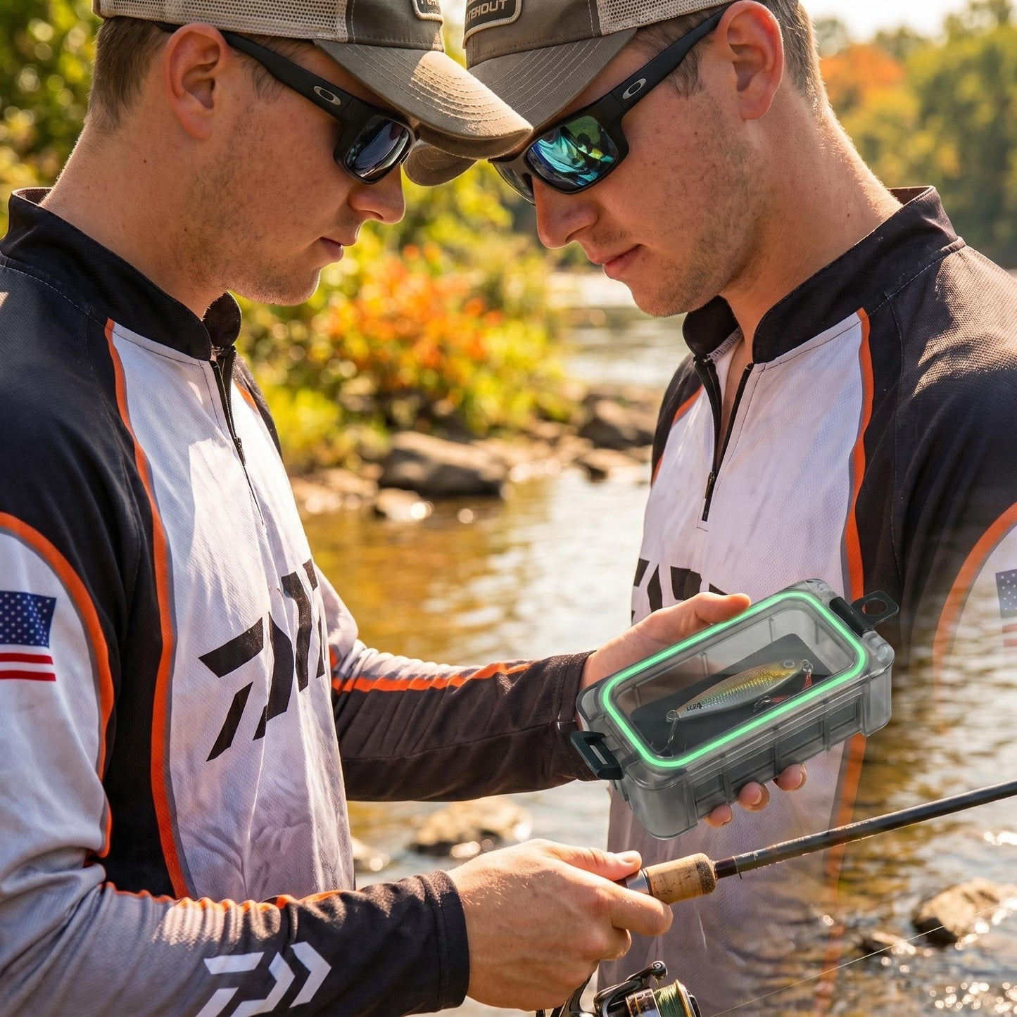 Magnetic Waterproof Fishing Tackle Storage Box