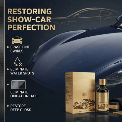 🎁🔥Graphene Ceramic Coating for Cars – 9H Hardness, 10+ Years Protection, Hydrophobic & Scratch Resistant