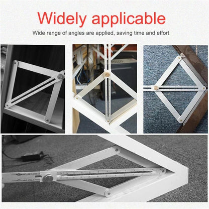 🔥Multifunctional Woodworking Diagonal Ruler