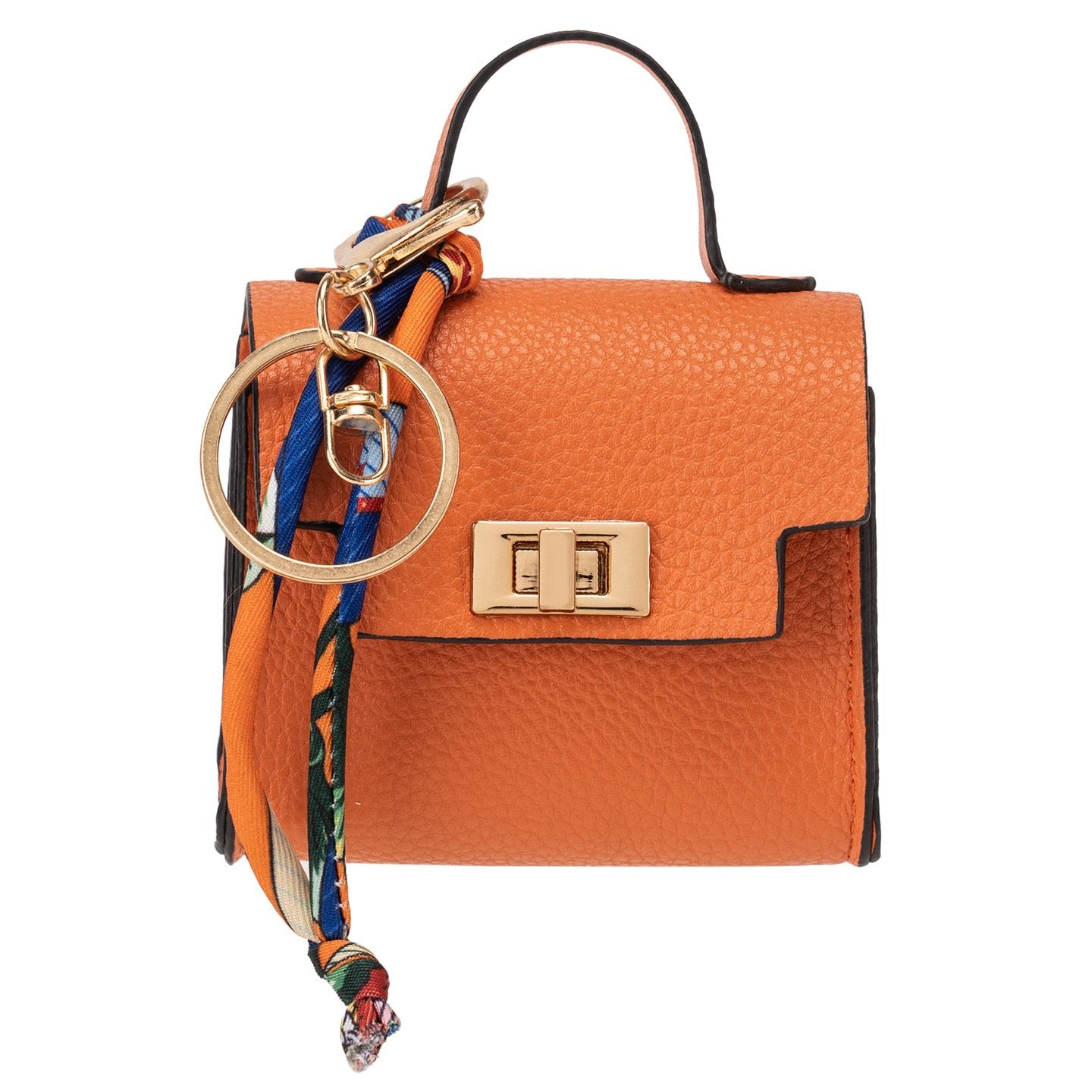 👜 Mini Keychain Coin Purse — Cute Bag Charm with Twist-Lock Pouch