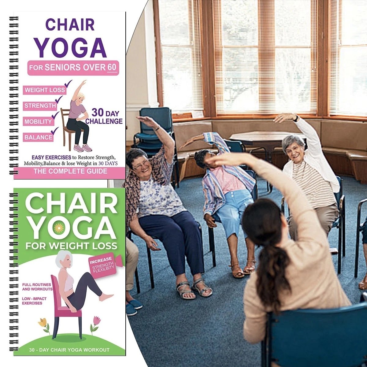 🧘‍♀️ Chair Yoga Made Simple: Low-Impact Exercises to Boost Strength, Mobility & Balance for Everyday Wellness