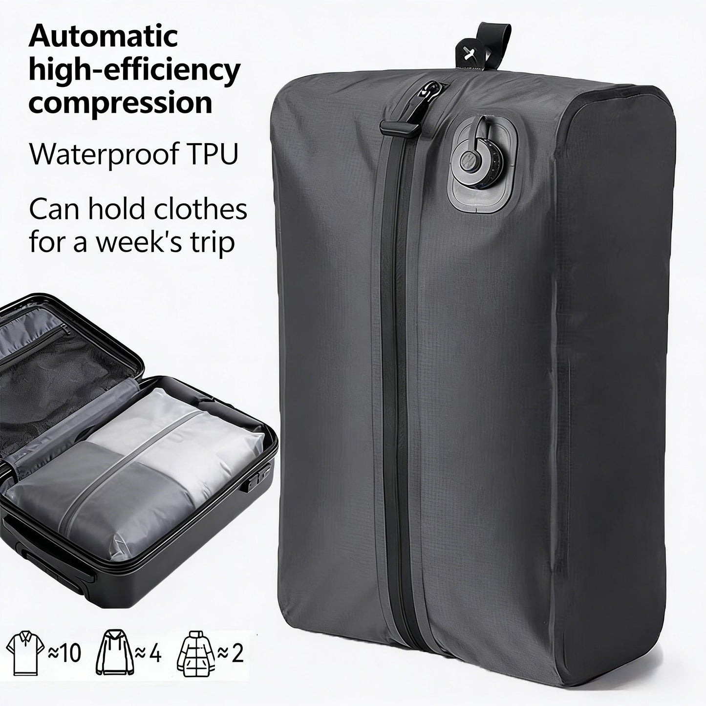 Lightweight, Portable, Moisture-Proof, and Waterproof Vacuum Storage Bag