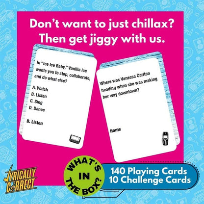 🎶Lyrically Correct Pop Quiz 90s & 2000s Edition Music Trivia Game