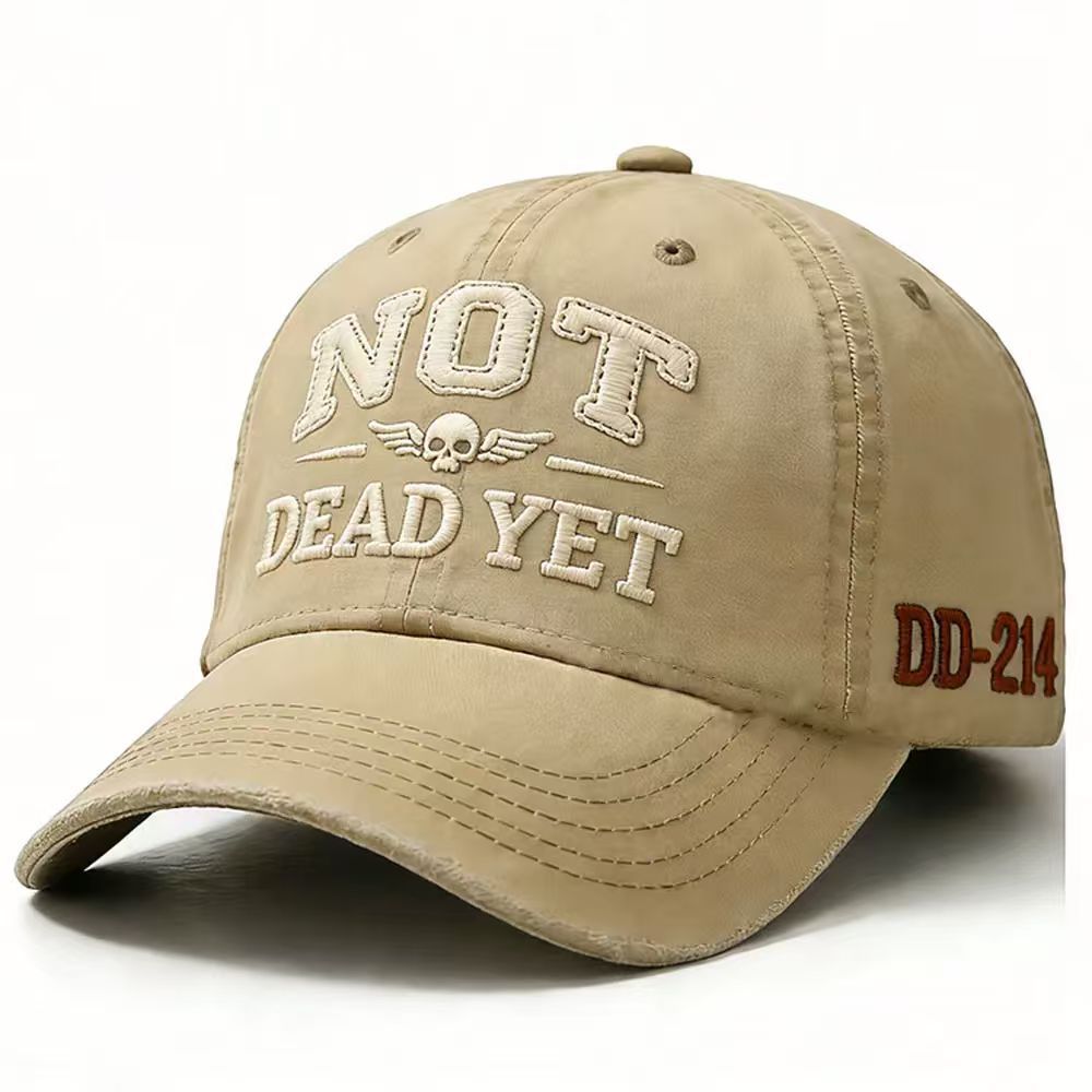 NOT DEAD YET Printed Hat