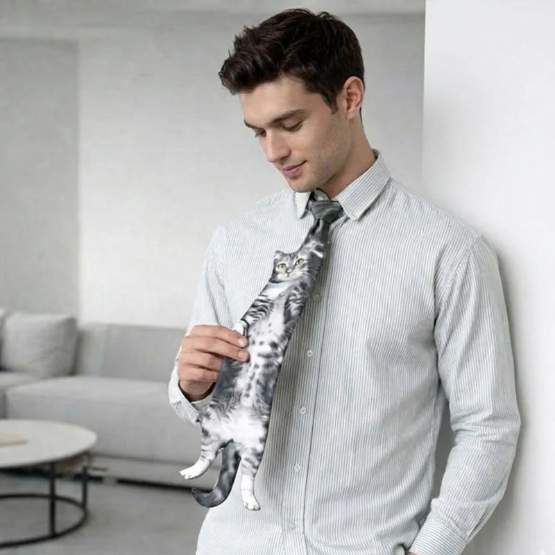 🐱 Cute Cat Tie