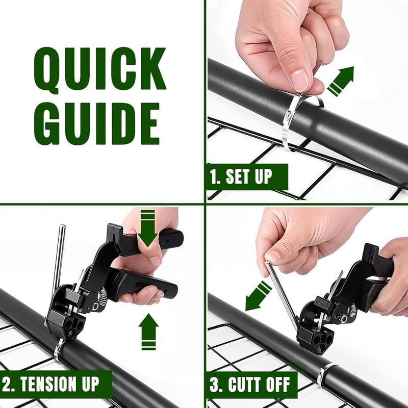 🔥Last Day 50% OFF - 🛠️🔥Stainless Steel Zip Ties Gun Kit