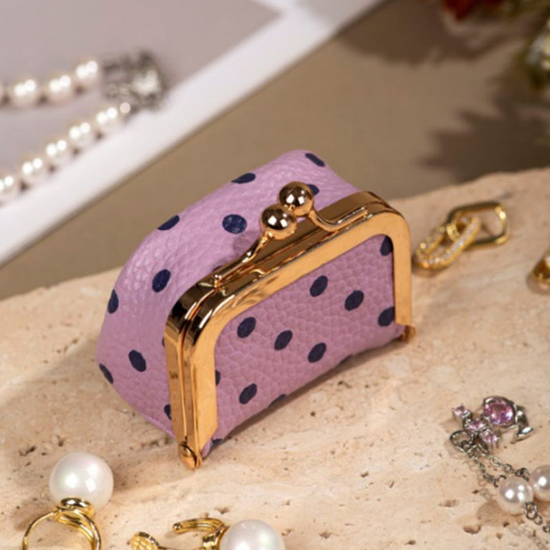 Mini Polka Dot Jewelry Box🎀