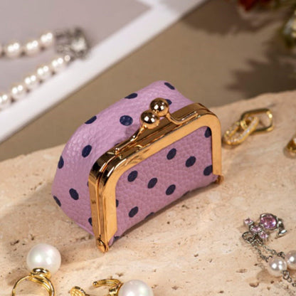 Mini Polka Dot Jewelry Box🎀