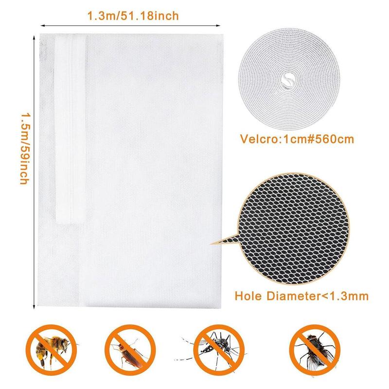 ⏳ Limited-time 49%OFF!!✨3-Second Fit Window Mesh 🌬️ Ultra-fine 1.0mm mesh 🦟 Blocks virtually all bugs ✅ Breathable & invisible 🏡 Trusted by thousands of US homes for a bug-free summer!