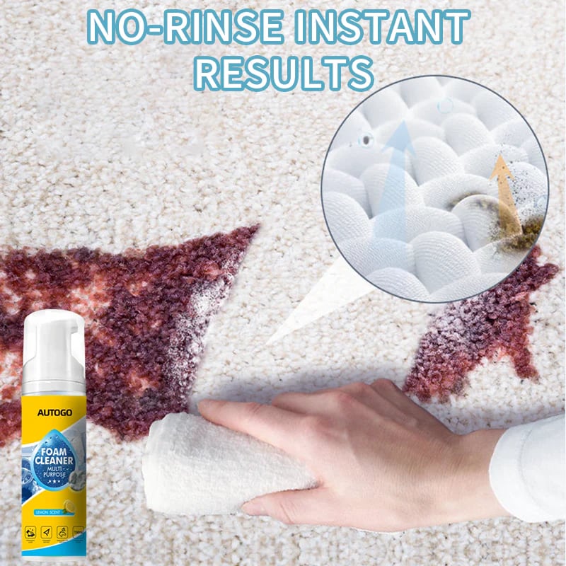 🥳2026 HOT SALE💞50K+ SOLD!🚗Powerful & Multipurpose Car Interior Foam Cleaner