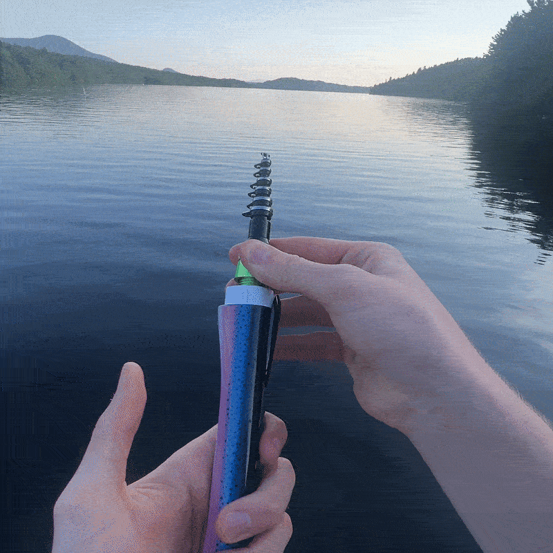 🐟🎣Innovative Fish-Shaped Telescopic Fishing Rod – Compact Mini Pocket Pole & Travel Gadget – Perfect Gift for Men, Dad & Husband 🎁✨