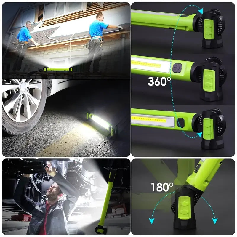 🔦3000 Lumens Rechargeable Work Light — Bright, Tough & Built for Every Job💡