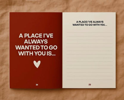 📖 Write Your Love Story Together ❤️‍🔥 The Ultimate Couples Journal – Forever Memories in Every Page! ✍️💑