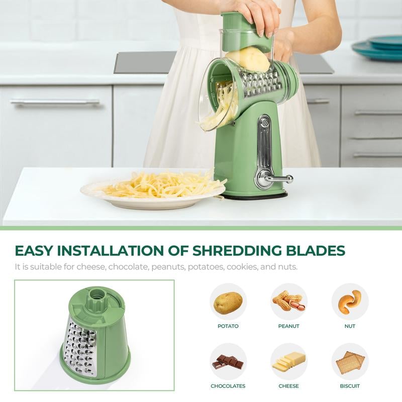💥Ultimate Kitchen Ally -💥-5 In 1 Food Chopper✨(Be sold out soon)👨‍🍳