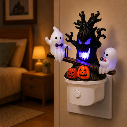 🔥Summer Sale 49% OFF🔥 - 👻 Halloween Ghost Tree LED Night Light