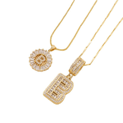 🔥Initial Letter Pendant Necklaces - 2 Pack