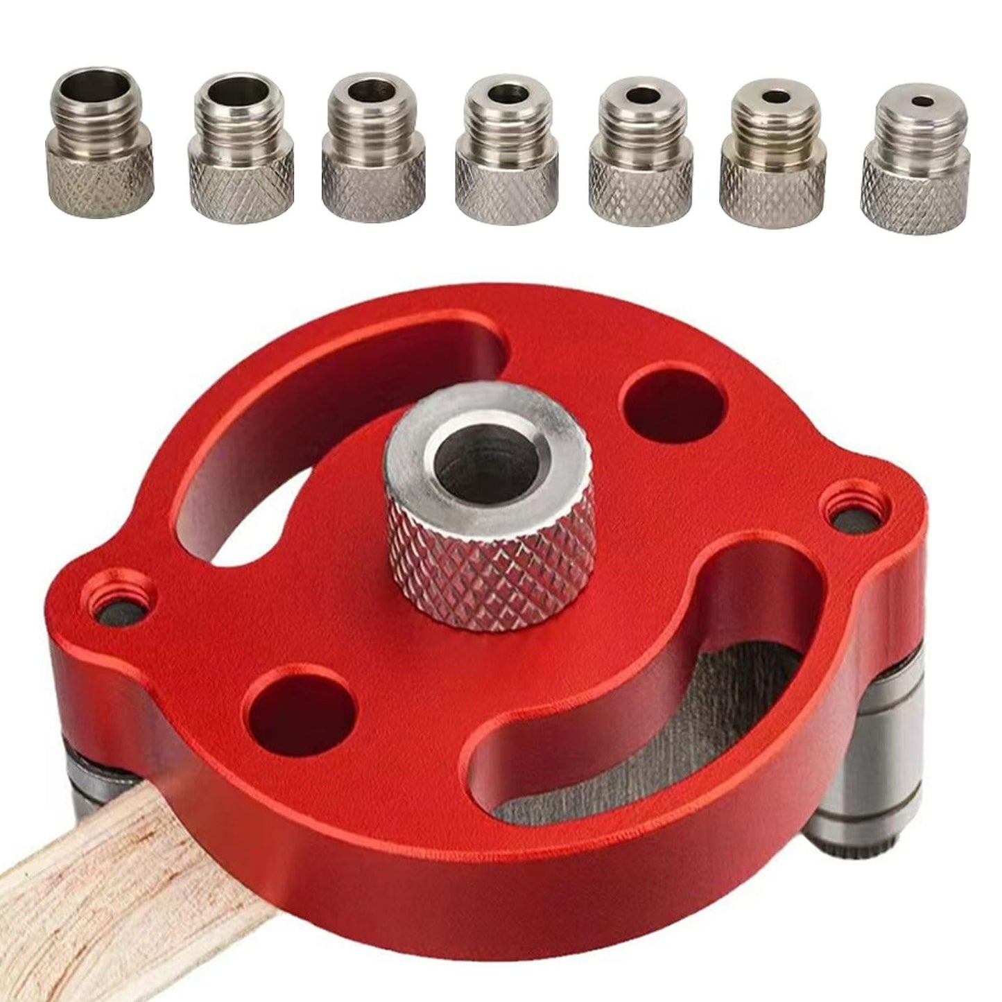 🛠️Self-Centering Doweling Jig – Precision Drill Guide for Flawless Woodworking Joints