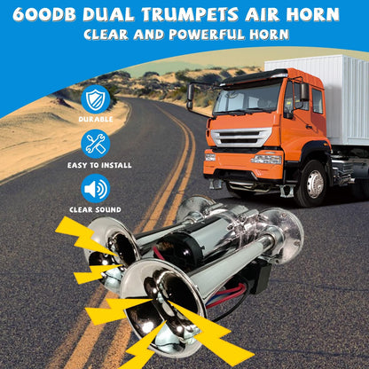 🔥Upgraded Air Horn Dual Horn