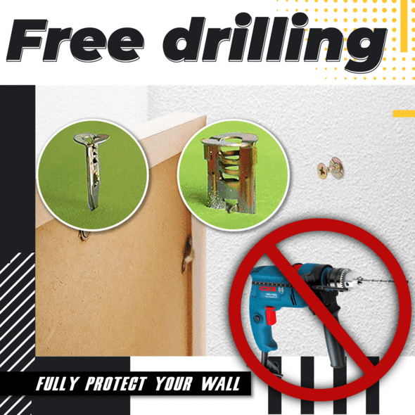 Drywall Anchors and Screws Kit