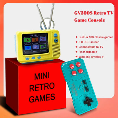 Retro Mini TV Game Console with Wireless Controller