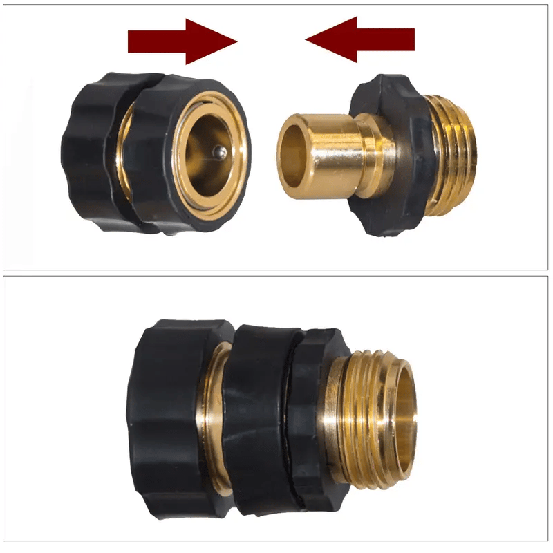 ✨Hourleey Garden Hose Quick Connector