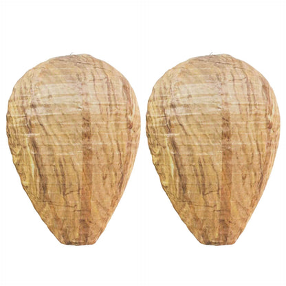 🐝Outdoor Hanging Fake Hornet Nest, Natural Wasp Repellent 👍