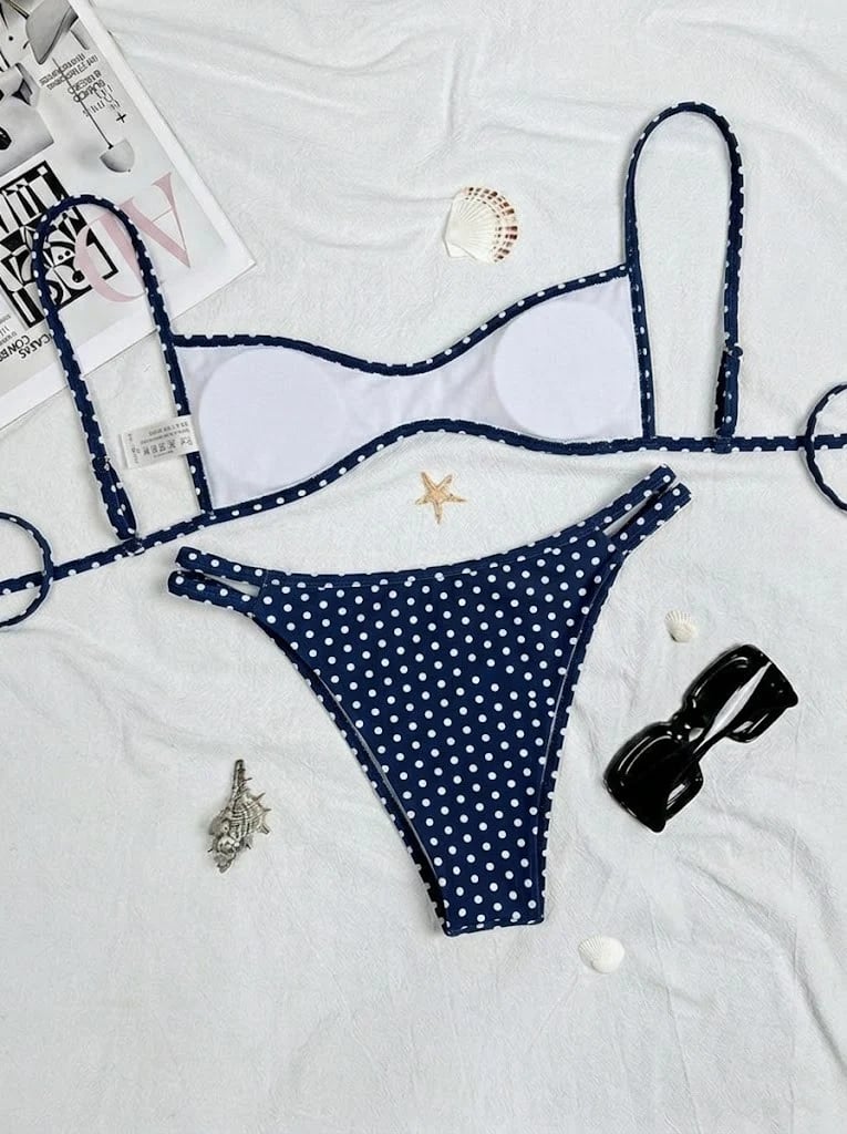 🌊Backless Tie-Up Sexy Two-Piece Bikini Swimsuit