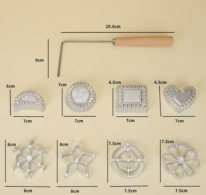 Nordic-Style Rosettes & Timbale Pastry Mold Set