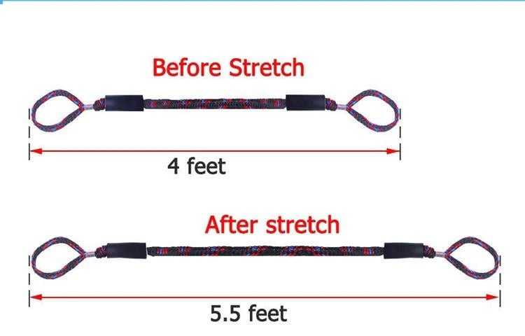 🛥️Heavy-Duty Bungee Dock Lines
