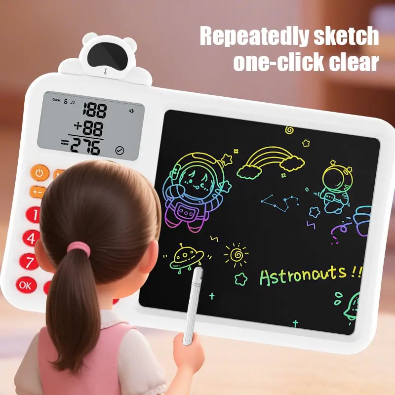 Math Games for Kids | Electronic Learning Toy for Addition, Subtraction, Multiplication & Division | Portable Brain Teaser