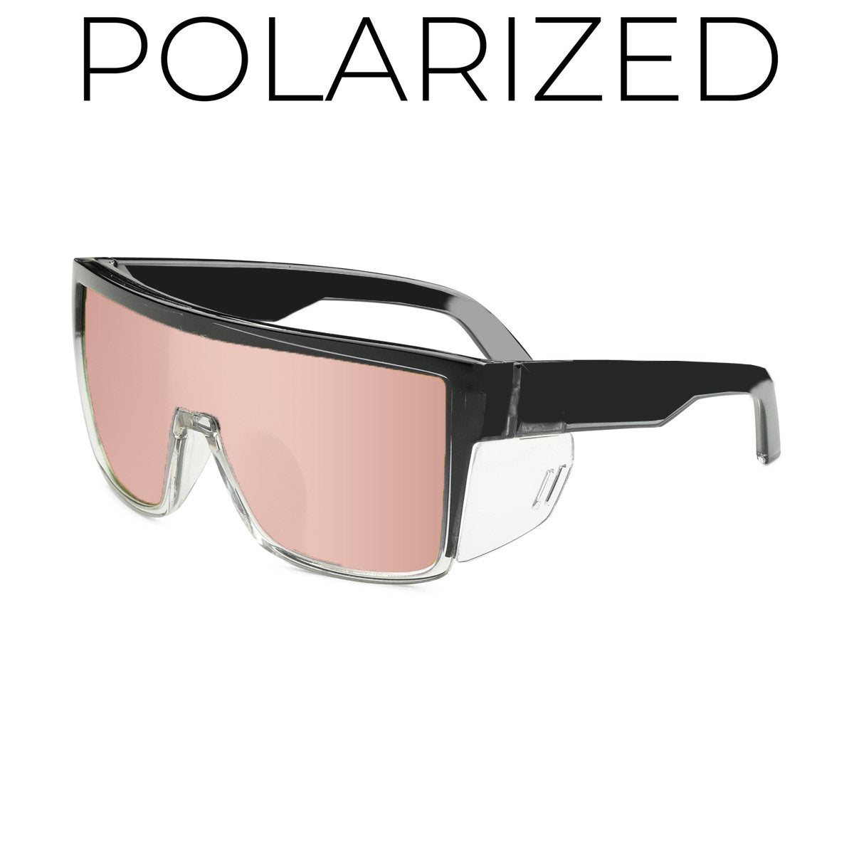 🔥ANSI Z87+ Safety Sunglasses Mirrored Colored Lens Side Protection Removable Side Shields